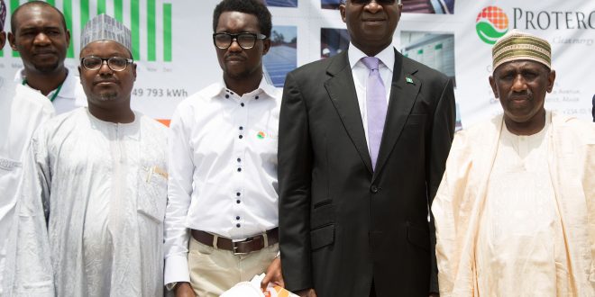 PICTURES: FASHOLA COMMISSIONS 100KWP ROOFTOP SOLAR PV SYSTEM IN ABUJA