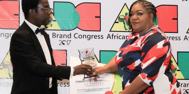 ROSEMARY’S WINS AFRICA’S BEST-IN-CLASS FURNITURE/INTERIOR DECORATION COMPANY 2017