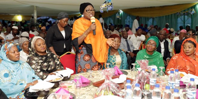 AMBODE’S WIFE PREACHES LOVE, TOLERANCE AT RAMADAN