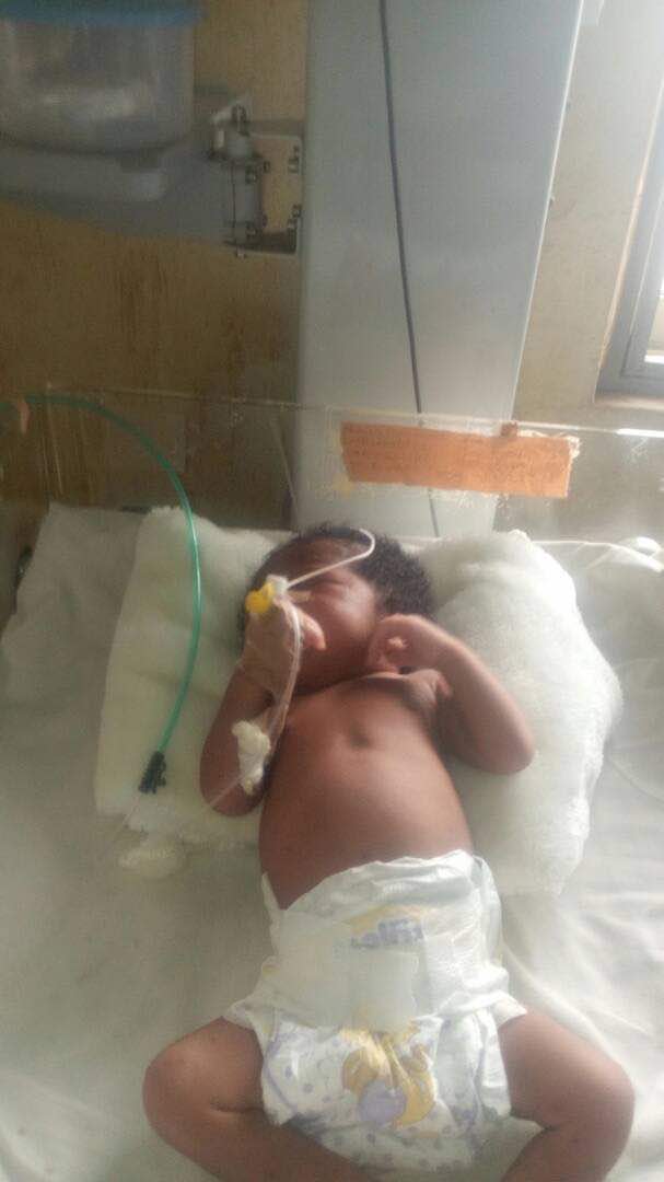 This 3 weeks old baby need 5m to treat heart disorder