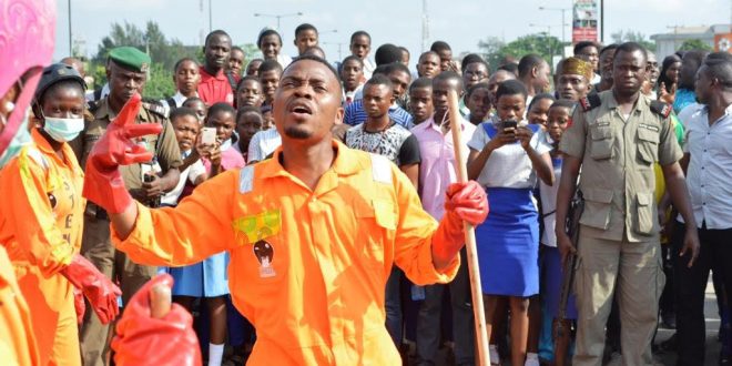 Sterling Bank, Olamide Baddo excite with Skate and Clean flash mob