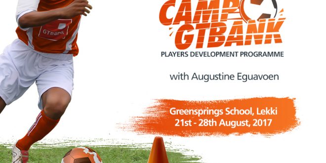 GTBank holds Football Development Camp for Students and Coaches…