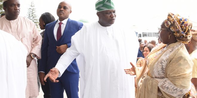 AMBODE SWEARS-IN ADESOYE AS 20TH HEAD OF SERVICE