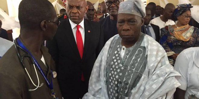 Obj,Tony Elumelu visits Freetown,As Tony donates half a million dollars