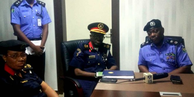 NSCDC BOSS PLEDGES SUPPORT TO LAGOS COMMISSIONER OF POLICE.