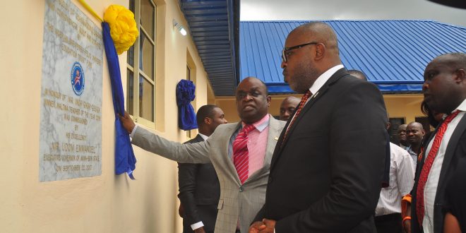 NIGERIAN BREWERIES COMMISSIONS BLOCK OF CLASSROOMS