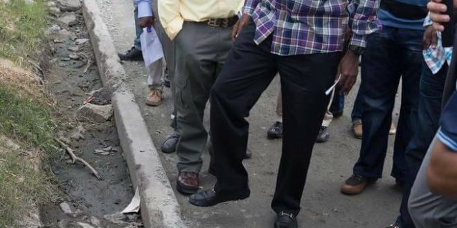 Photos: FASHOLA INSPECTS WHARF ROAD, APAPA, OTHER SELECTED ROADS IN LAGOS