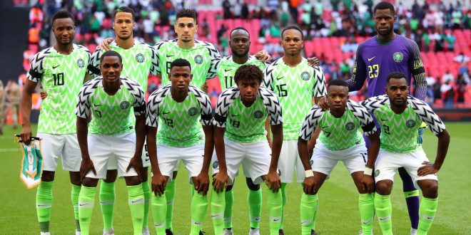 Super Eagles train in Essentuki, to land in Kaliningrad Thursday