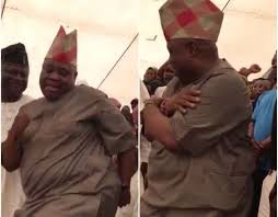 Sen Adeleke Visits Ataoja of Osogbo