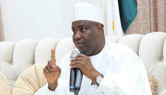 JUST IN: Tambuwal, entire Sokoto lawmakers defect to PDP