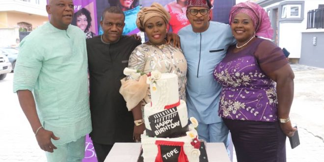 Pictures from Abuja film festival director Tope duker birthday