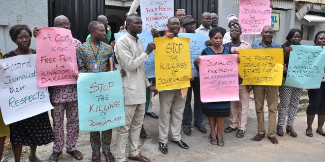 NUJ Protests Oppression, Killing Of Journalists