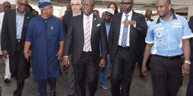 PICTURES: GOV. AMBODE COMMISSIONS ULTRA MODERN FERRY TERMINAL, LASWA HEADQUARTERS, MULTI-LEVEL CAR PARK AT FALOMO-IKOYI, LAGOS… ON THURSDAY,   AUGUST 30, 2018