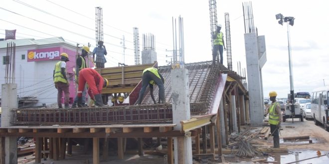 PICTURES: ONGOING CONSTRUCTION OF OSHODI-INTERNATIONAL AIRPORT ROAD, BY LAGOS STATE GOVERNMENT