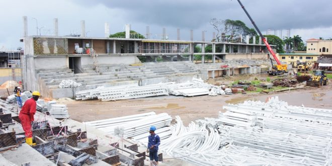 PICTURES: BRAND NEW ONIKAN STADIUM IN THE MAKING… AS RECONSTRUCTION AND UPGRADE IN PROGRESS