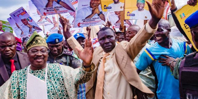 On the campaign trail with Seyi Adisa bringing colour, class and glitz to campaign in Oyo politics