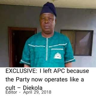 Ademola Adeleke Felicitates with Fatal Diekola @ 62  *…Calls for his Immediate Release…*