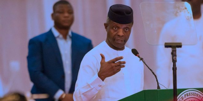 Restructuring: Osinbajo replies Atiku, explains stance