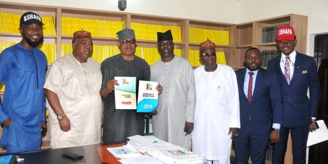 Pics as party Leaders follow Sen Ashafa pick his form