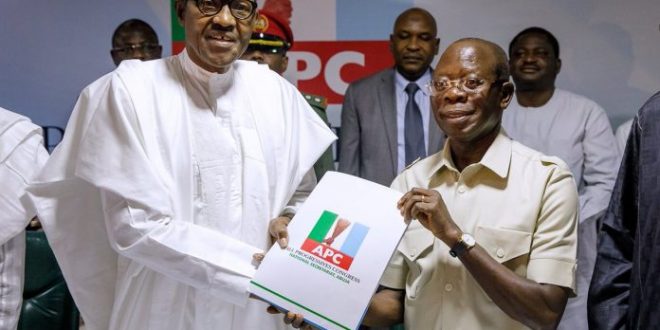 APC Governors To Oshiomhole: Call Emergency NEC Meeting Or Resign