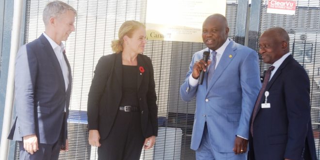 PICTURES: GOV. AMBODE RECEIVES GOVERNOR-GENERAL OF CANADA, RT. HON JULIE PAYETTE AT INTERNATIONAL AIRPORT, IKEJA AND ATTEND COMMISSIONING OF BIOSECURITY LABORATORY IN MAINLAND HOSPITAL, YABA ON TUESDAY, OCTOBER 30, 2018