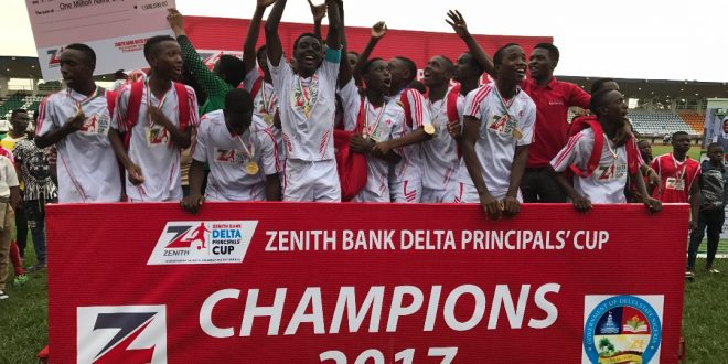 Zenith Bank Delta Principals’ Cup starts Oct 31