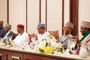 President Buhari hosts Kannywood Entertainers (Music & Movies) to Dinner