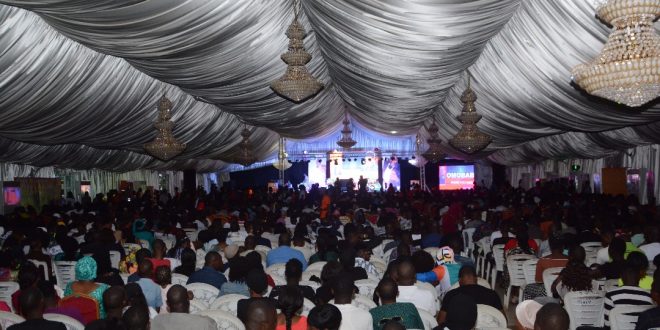 FIRST LADY OF OGUN STATE, MRS OLUFUNSHO AMOSUN, STATE COMMISSIONERS AND TOP CELEBRITIES WERE IN ATTENDANCE AS GBENGA ADEYINKA SHUTS DOWN ABEOKUTA WITH LAFFMATTAZZ