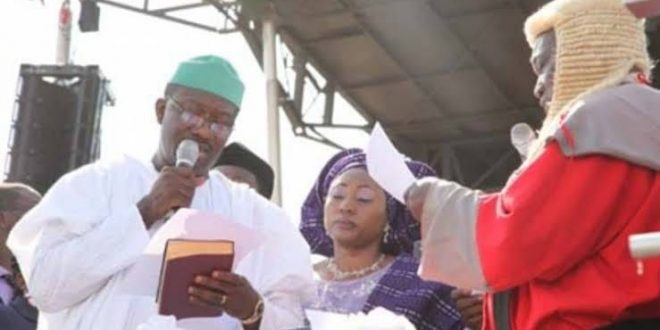 JUST IN: Fayemi sworn-in as Ekiti governor [Photos]