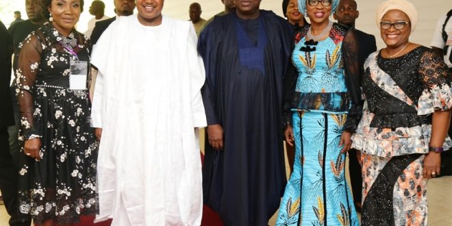 PICTURES: GOVS AMBODE, BAGUDU, FIRST LADY BOLANLE ATTEND CLOSING CEREMONY OF COWLSO’S 18TH NATIONAL WOMEN’S CONFERENCE AT EKO HOTEL AND SUITES, VICTORIA ISLAND ON THURSDAY, OCTOBER 25, 2018