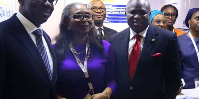 PICTURES: VP OSINBAJO, GOVS AMBODE, OBASEKI, FAYEMI ATTEND 24TH NATIONAL ECONOMIC SUMMIT CONFERENCE AT TRANSCORP HOTEL, ABUJA, ON MONDAY, OCTOBER 22, 2018