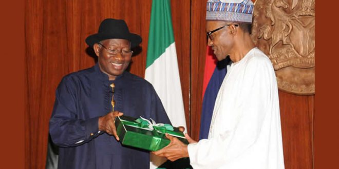 Your life’s an inspiration to every young Nigerian, Buhari greets GEJ at 61