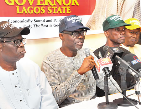 Breaking news: Sanwo-Olu adjusts campaign structure, appoints Ambode’s aide