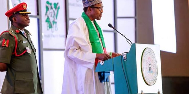 President Buhari Unveils “Buhari Unity Band” in State House on 15th Nov 2018