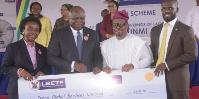 AMBODE PRESENTS CHEQUES TO 2,000 BENEFICIARIES OF EMPLOYMENT TRUST FUND