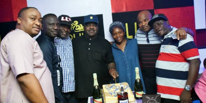 Pictures as Friends and Associates shuts down Ikeja for Otunba Femi Davies birthday party