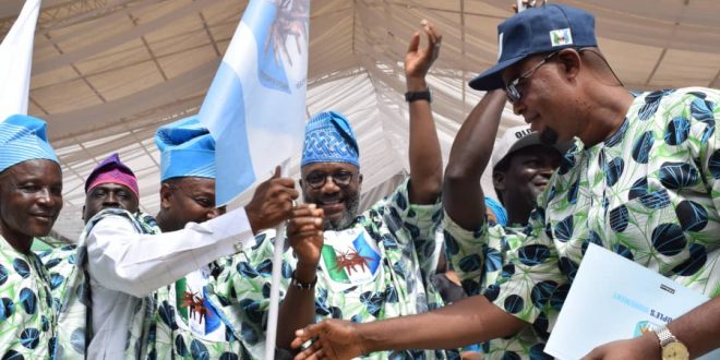 Lock down Abeokuta  Hon Akinlade starts campaigh in a big way