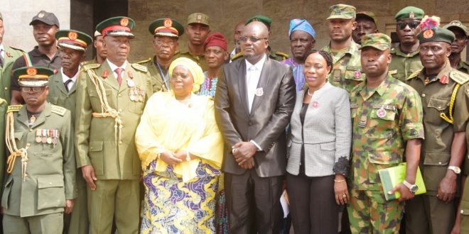 PICTURES: GOV AMBODE LAUNCHES ARMED FORCES REMEMBRANCE EMBLEM AT LAGOS HOUSE, ALAUSA, IKEJA, ON TUESDAY, DECEMBER 4, 2018