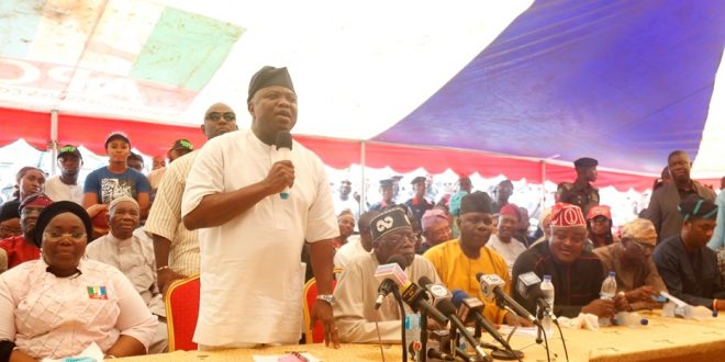 PICTURES: GOV AMBODE ATTENDS APC STAKEHOLDERS’ MEETING AT PARTY’S SECRETARIAT, ACME ROAD, OGBA, ON MONDAY, DECEMBER 17, 2018