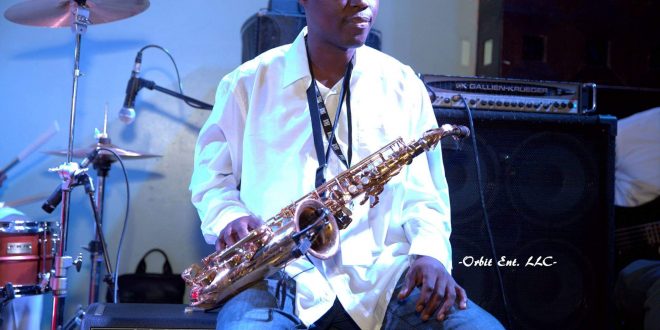 K1 GRIEF-STRIKEN AS SAXOPHONIST DIES