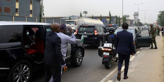 AMBODE APPREHENDS ‘ONE WAY’ OFFENDERS