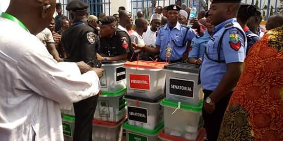 FCT Police CP Arrests Suspects With Ballot Boxes