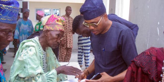 AID MY WORK, VOTE IN ADELABU AS OYO STATE GOVERNOR,” SHINA PELLER URGES FARMERS