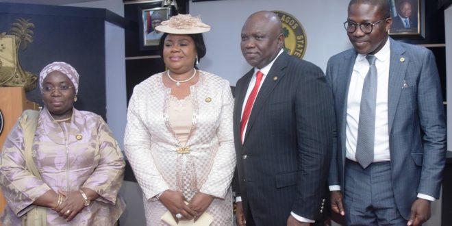 PICTURES: GOV. AMBODE INAUGURATES TESCOM BOARD, NEW PERMANENT SECRETARY AT LAGOS HOUSE, ALAUSA, IKEJA ON MONDAY, JANUARY 28, 2019