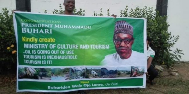 Wale Ojo Lanre Stages Lone Campaign for Tourism Development in Nigeria