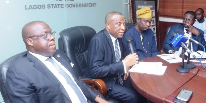 PICTURES: GOV. AMBODE INAUGURATES 20-MAN TRANSITION COMMITTEE AT THE SECRETARIAT, ALAUSA, IKEJA, ON TUESDAY, APRIL 9, 2019