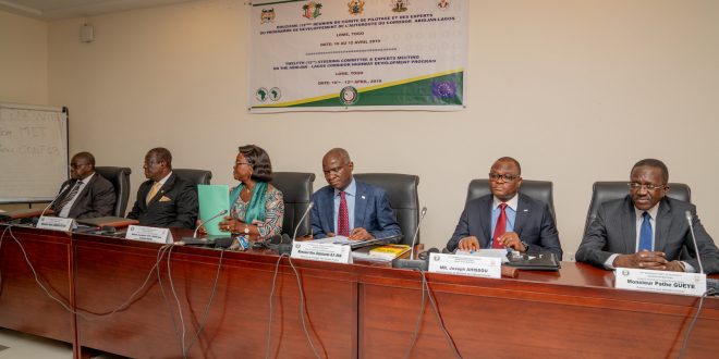 PICTURES: FASHOLA CHAIRS THE 12TH STEERING COMMITTEE & EXPERTS MEETING FOR ABIDJAN – LAGOS CORRIDOR HIGHWAY  DEVELOPMENT PROGRAMME IN LOME, TOGOLESE REPUBLIC