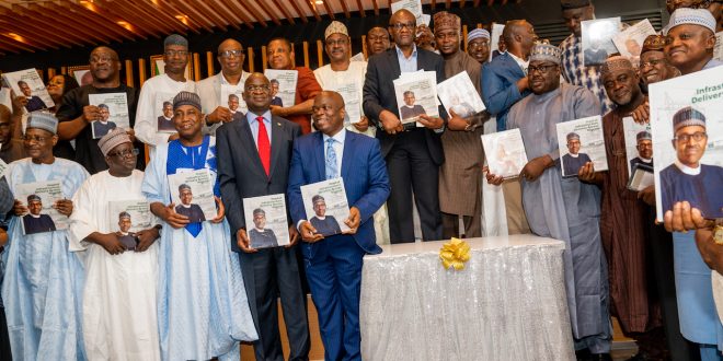 PICTURES: FASHOLA, LAI MOHAMMED, BABA SHEHURI, SENATOR GAYA, OTHERS AT THE PUBLIC PRESENTATION OF THE BOOK TITLED, “PROOF OF INFRASTRUCTURE DELIVERY ACROSS NIGERIA”. IN ABUJA