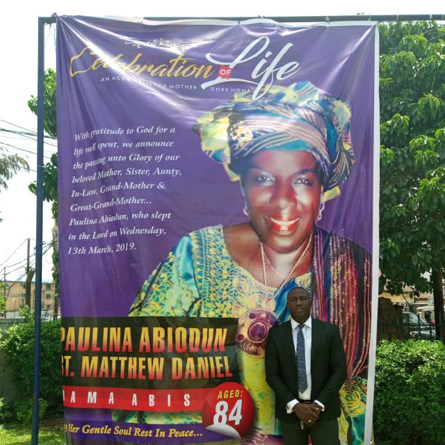 Photo Album as Hon moji Ojora’s Mother in law Madam Biodun Daniel is buried in grand style