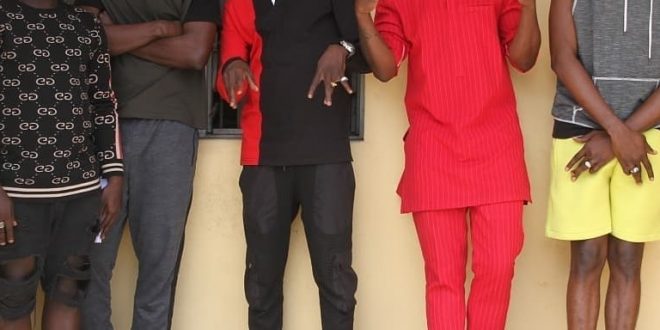 Efcc parades Naira Marley 4others for Yahoo